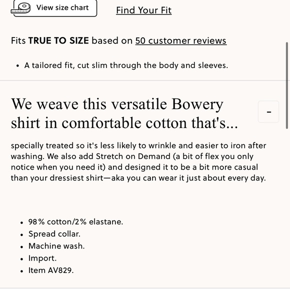 J.Crew Slim-fit Bowery wrinkle-free stretch cotton shirt with spread collar - Picture 3 of 8